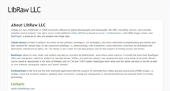 Desktop Screenshot of libraw.com